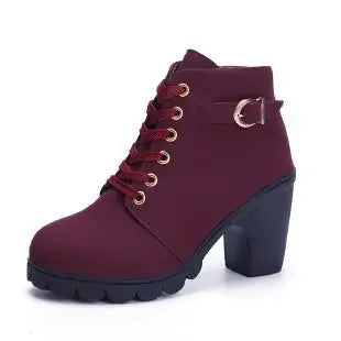 Issy Winter Boots | Women’s Heeled Ankle Boots