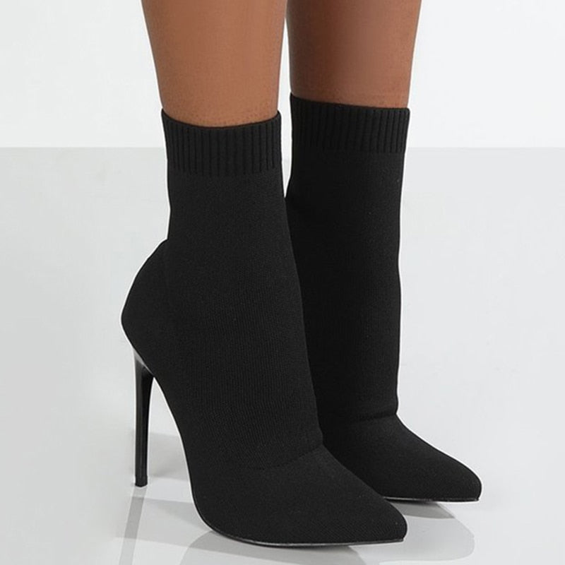 Onora Boots | Women's Cute High-Heeled Ankle Boots