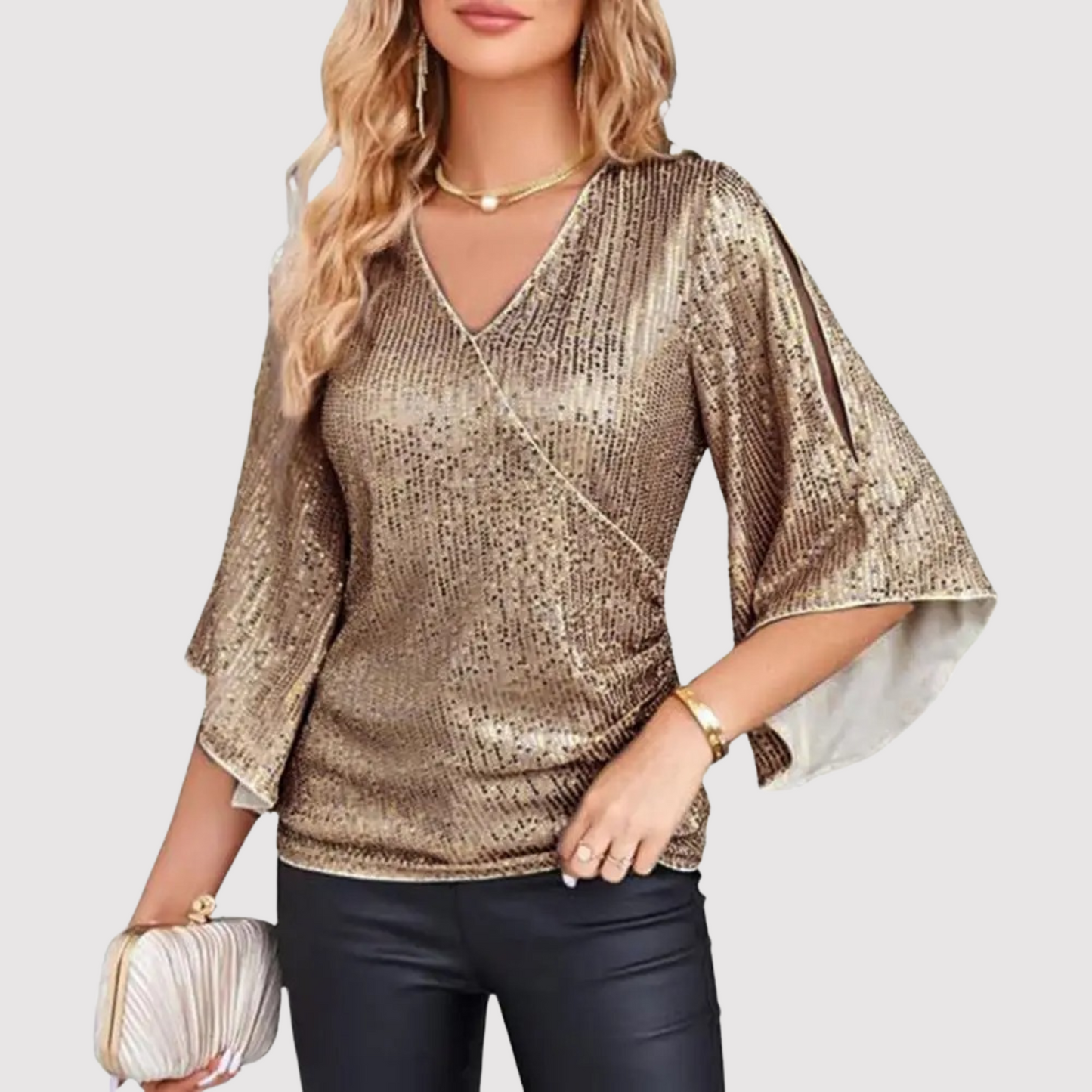 Whitney Top | Stylish Sequin Top for Women