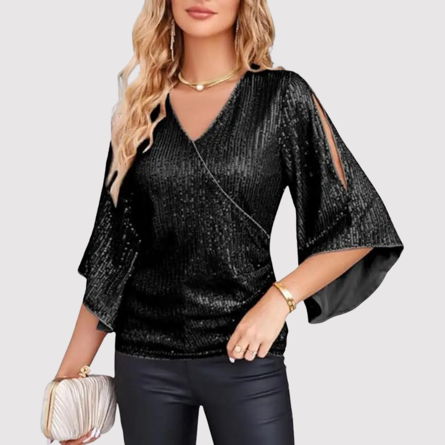 Whitney Top | Stylish Sequin Top for Women