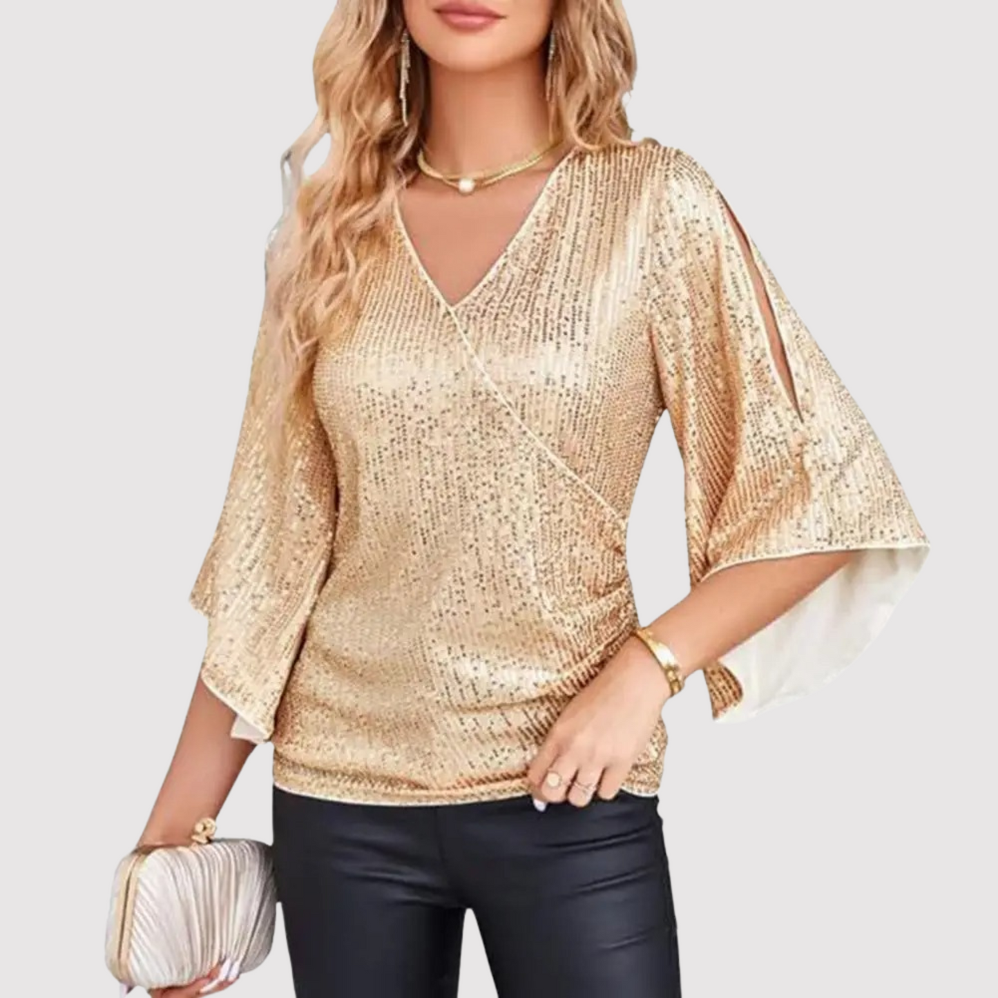 Whitney Top | Stylish Sequin Top for Women