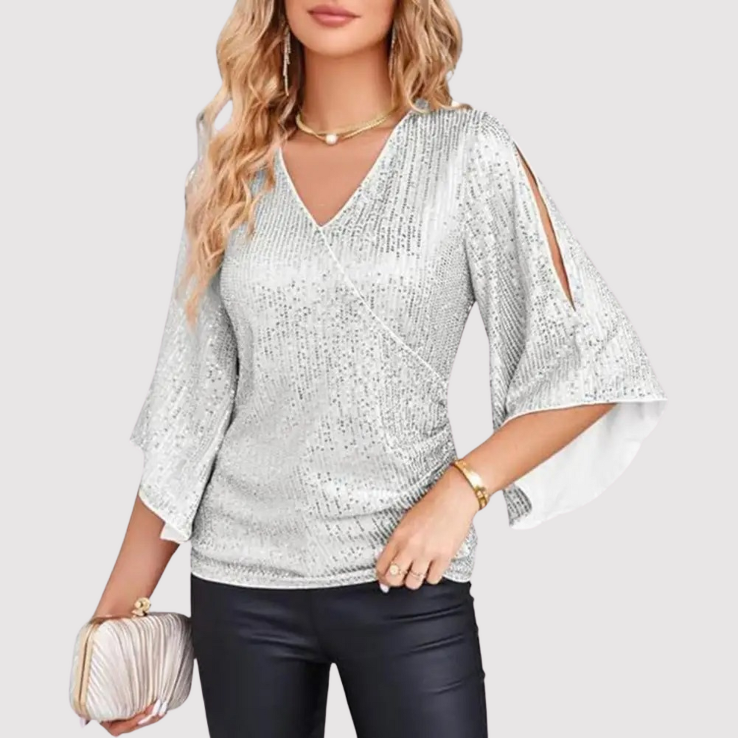 Whitney Top | Stylish Sequin Top for Women