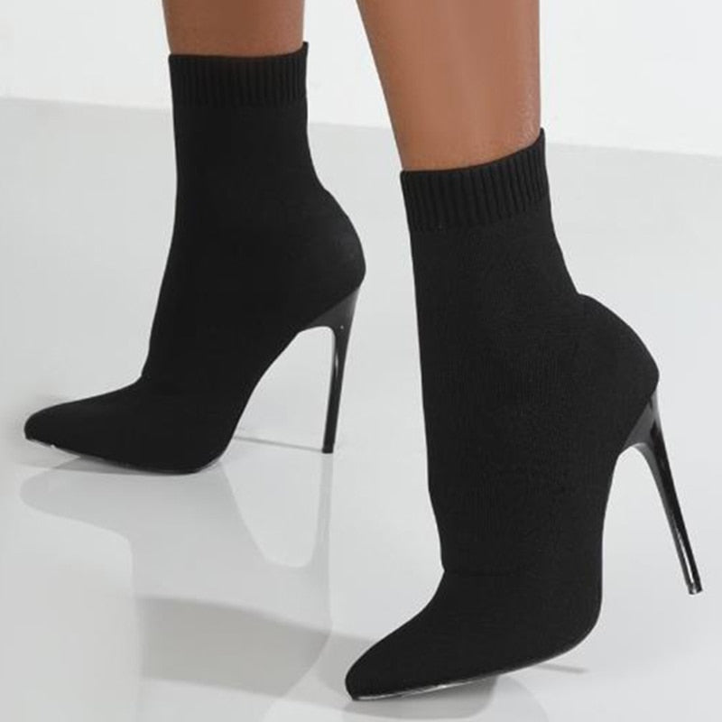 Onora Boots | Women's Cute High-Heeled Ankle Boots