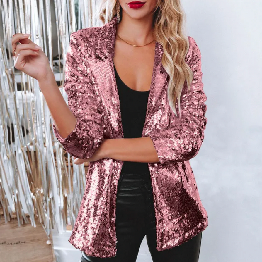 Sharifa Blazer | Autumn Sequin Party Blazer