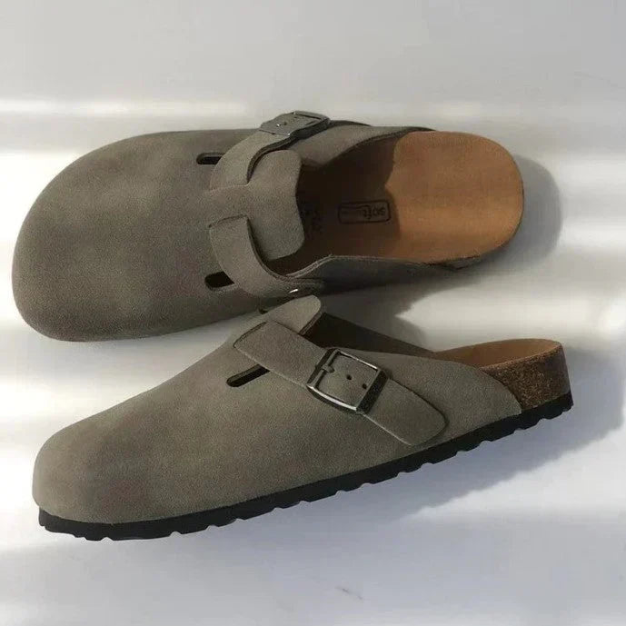 Velton Suede Loafers | Classic Buckle Slip-Ons for Men & Women