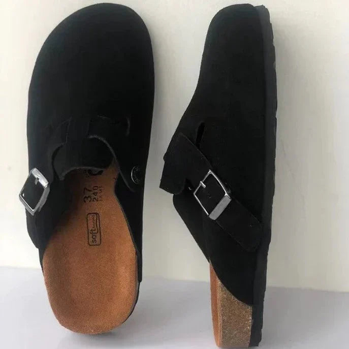 Velton Suede Loafers | Classic Buckle Slip-Ons for Men & Women