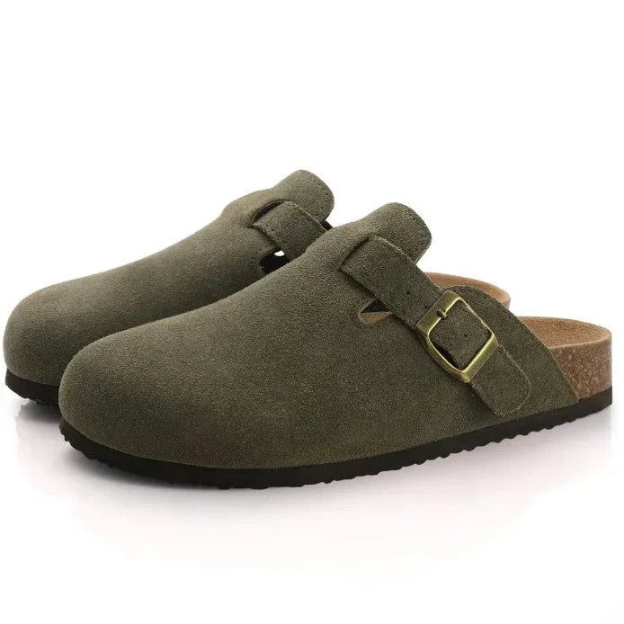 Velton Suede Loafers | Classic Buckle Slip-Ons for Men & Women