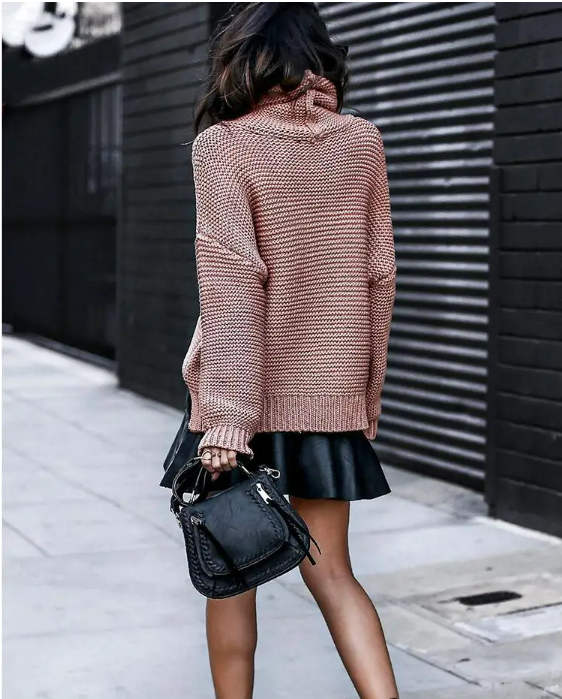 Wiyana Jumper | Women’s Autumn Turtleneck Knitted Jumper