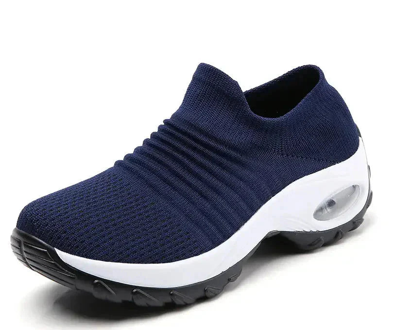 Viridiana Sneakers | Breathable Slip-On Walking Sneakers with Arch Support