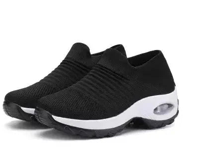 Viridiana Sneakers | Breathable Slip-On Walking Sneakers with Arch Support