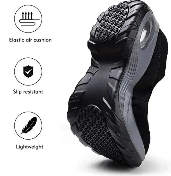 Viridiana Sneakers | Breathable Slip-On Walking Sneakers with Arch Support