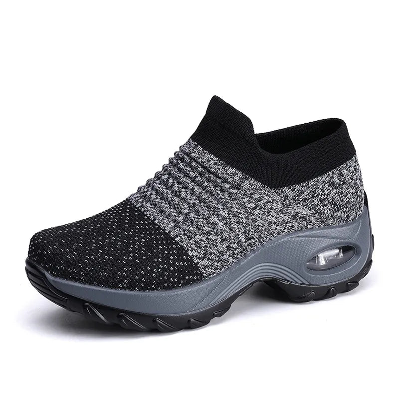 Viridiana Sneakers | Breathable Slip-On Walking Sneakers with Arch Support