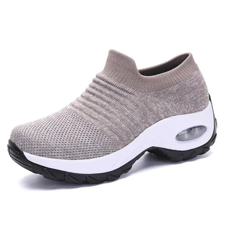 Viridiana Sneakers | Breathable Slip-On Walking Sneakers with Arch Support