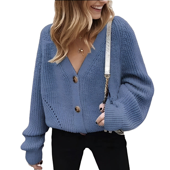 Tindra Cardigan | Autumn Knitted Button Cardigan