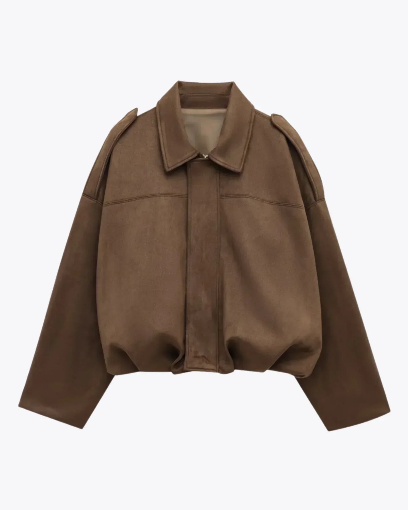 Samaya Jacket | Autumn Suede Zipped Casual Jacket