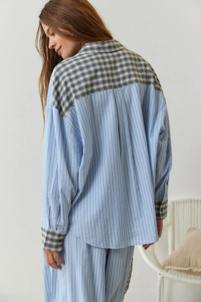 Videlia Pyjama Set | Soft Long-Sleeve Pyjama Set with Trousers