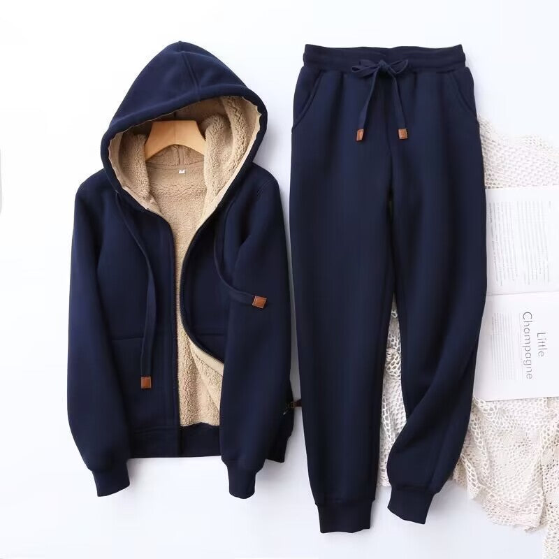 Iola Set | Women’s Winter Hooded Lounge Set