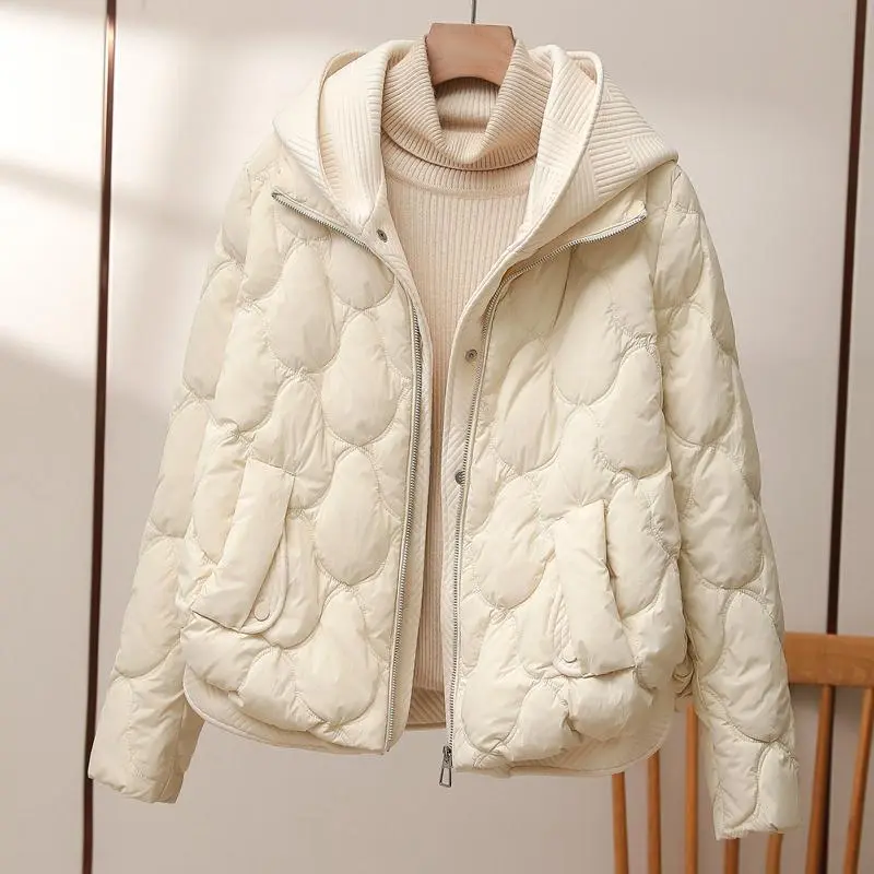 Talia Jacket | Autumn Quilted Hooded Short Jacket