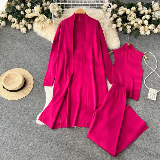 Minerva Loungewear Set | Trendy 3-Piece Comfy Ensemble
