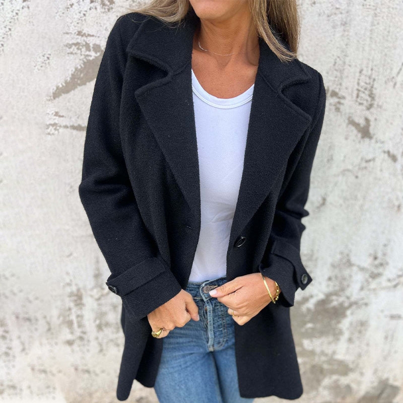 Idalia Winter Coat | Women's Casual Double-breasted Coat