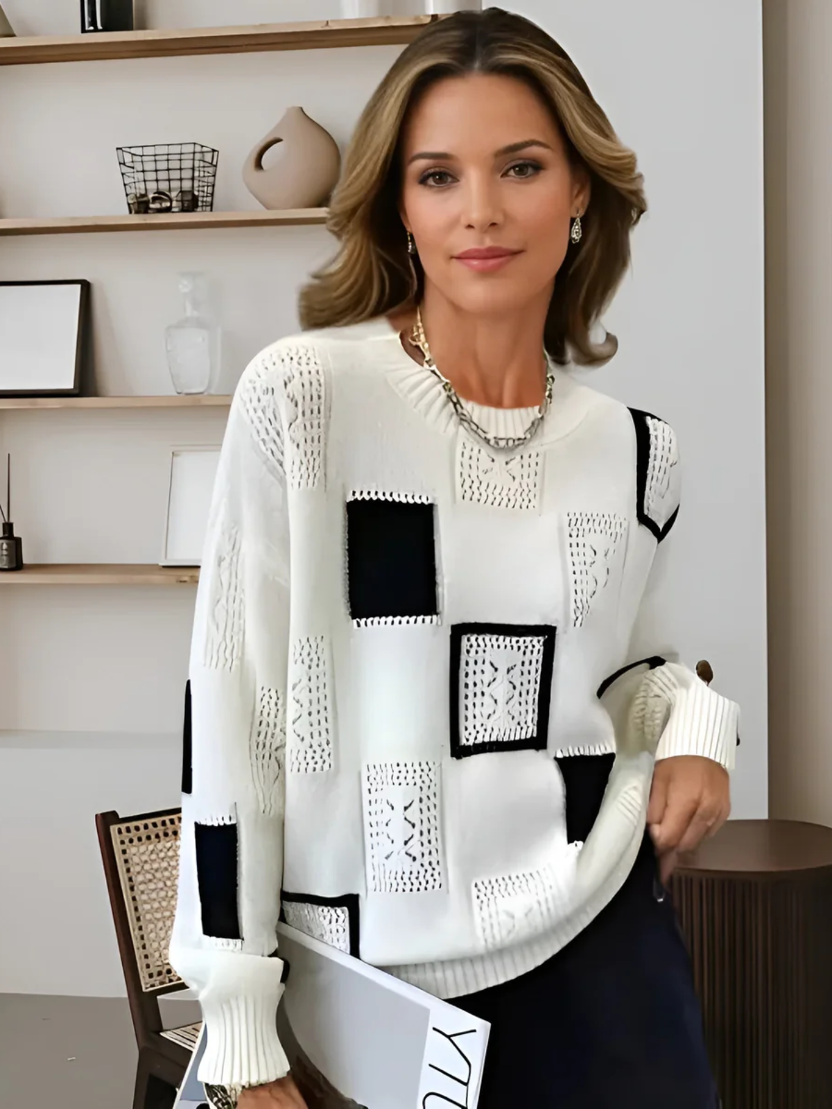 Inara Jumper | Women’s Winter Crew Neck Knitted Jumper