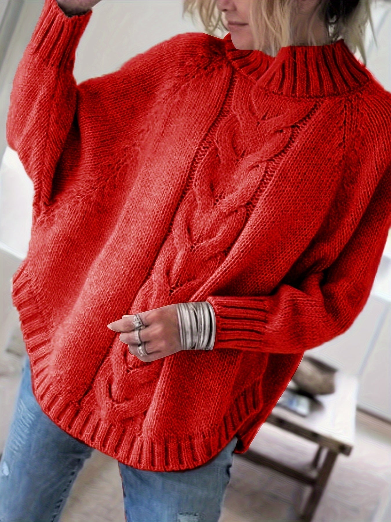 Xamira Jumper | Women’s Autumn Chunky Cable Knit Jumper