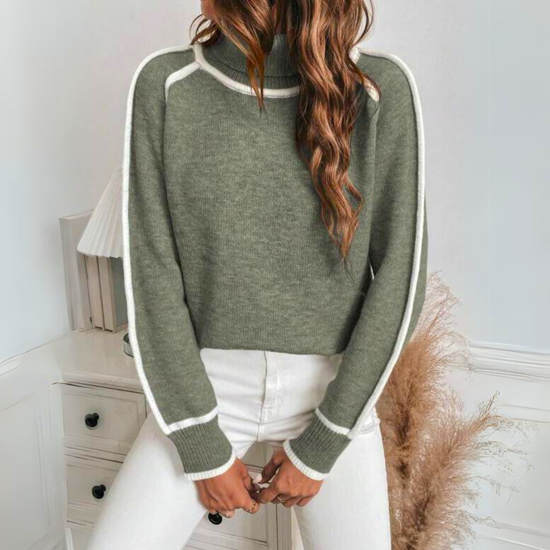 Ines Jumper | Women’s Winter High Neck Knitted Jumper