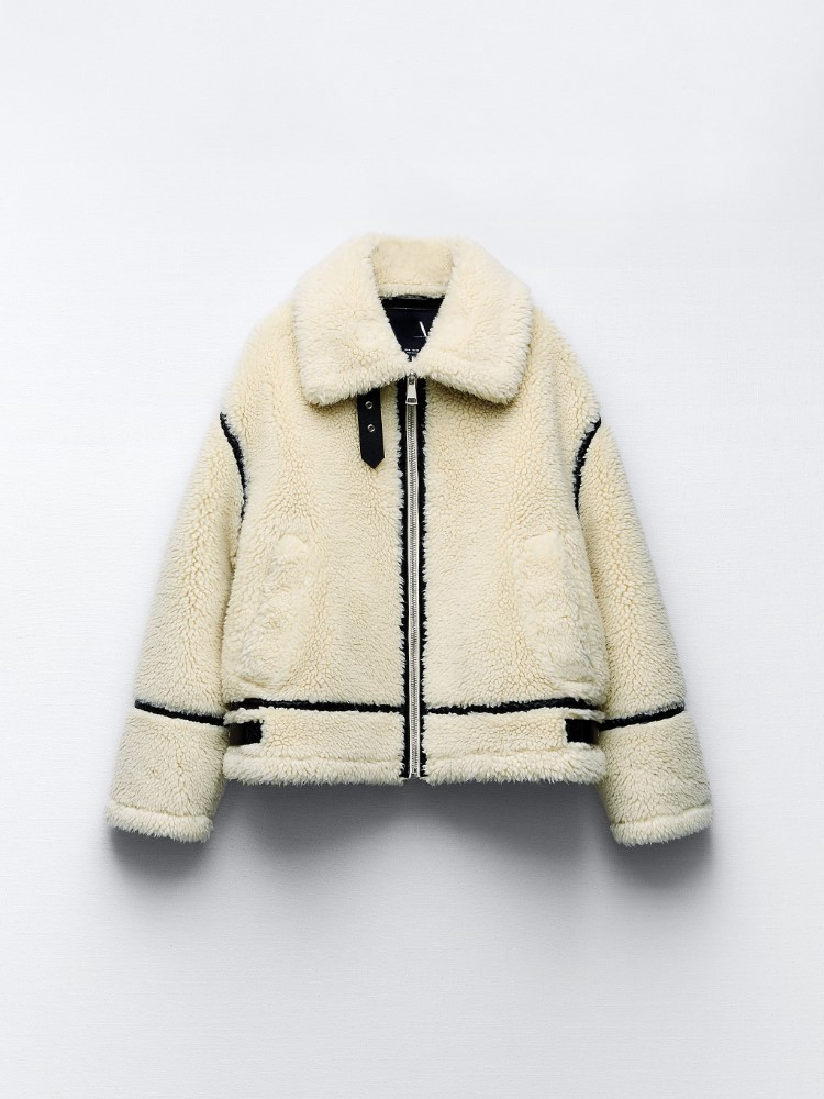 Xuan Jacket | Women's Winter Shearling Zip-Up Jacket