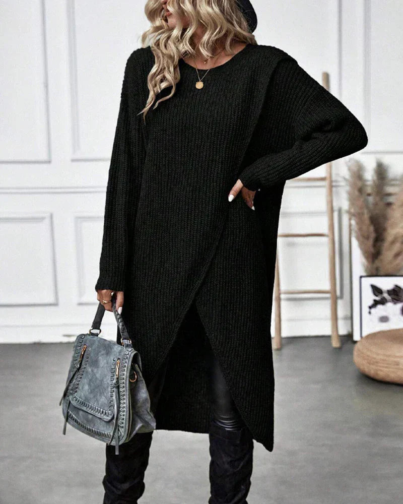 Wisdom Dress | Women’s Autumn Long Knitted Sweater Dress
