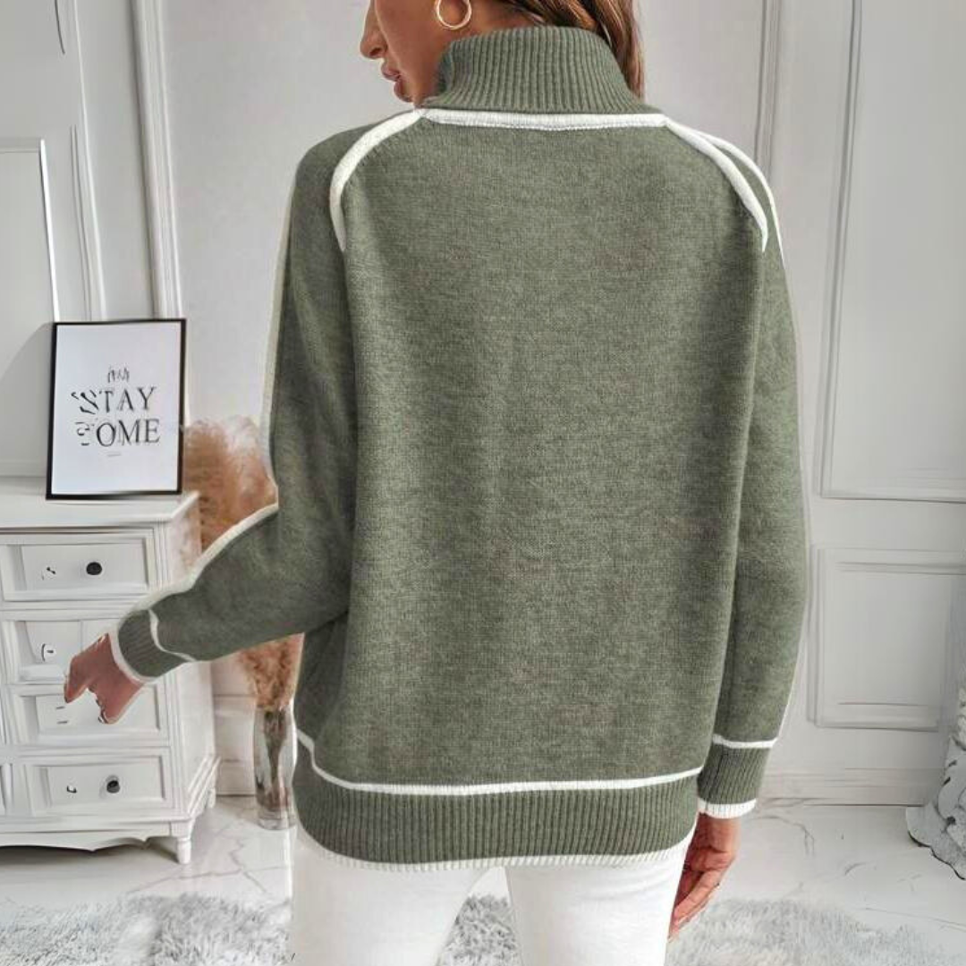Ines Jumper | Women’s Winter High Neck Knitted Jumper