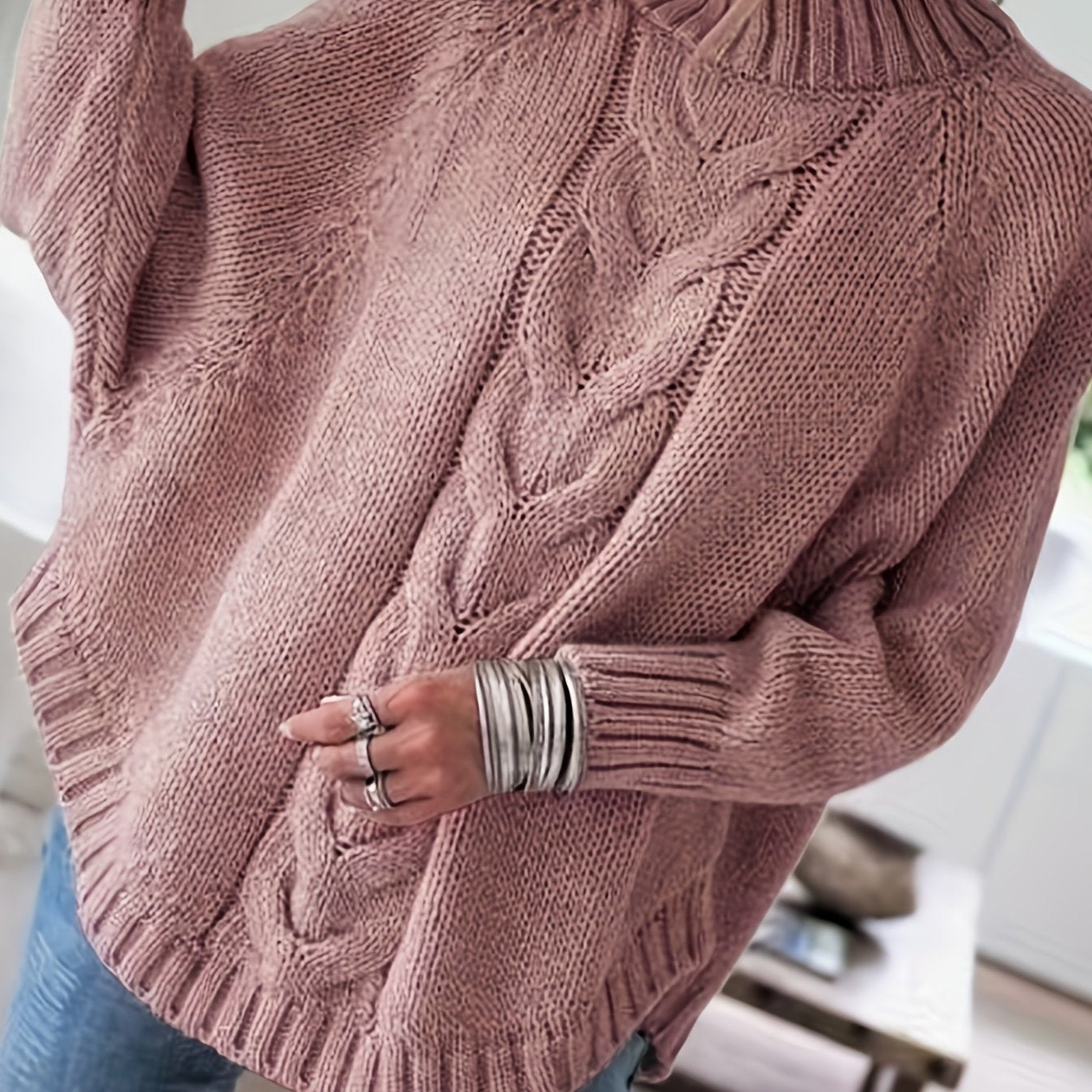 Xamira Jumper | Women’s Autumn Chunky Cable Knit Jumper