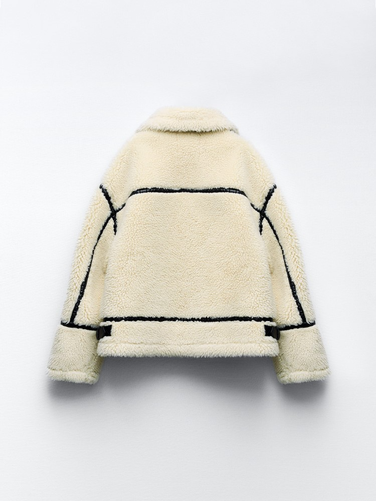 Xuan Jacket | Women's Winter Shearling Zip-Up Jacket