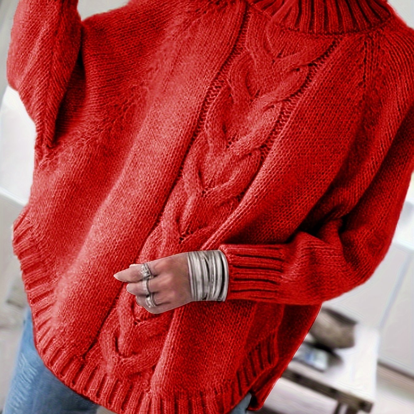 Xamira Jumper | Women’s Autumn Chunky Cable Knit Jumper