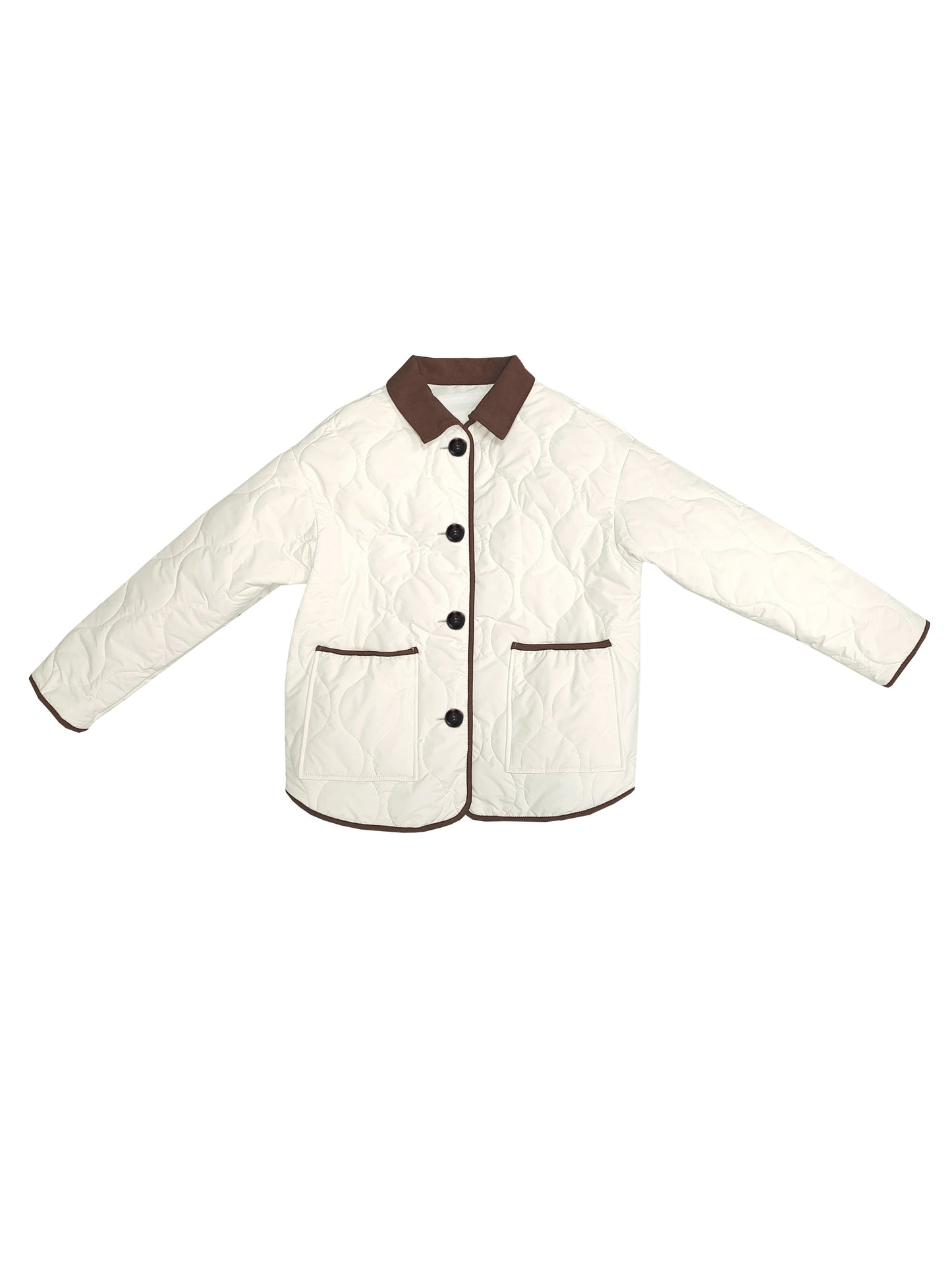 Wavelyn Jacket | Women’s Autumn Quilted Button-Up Jacket