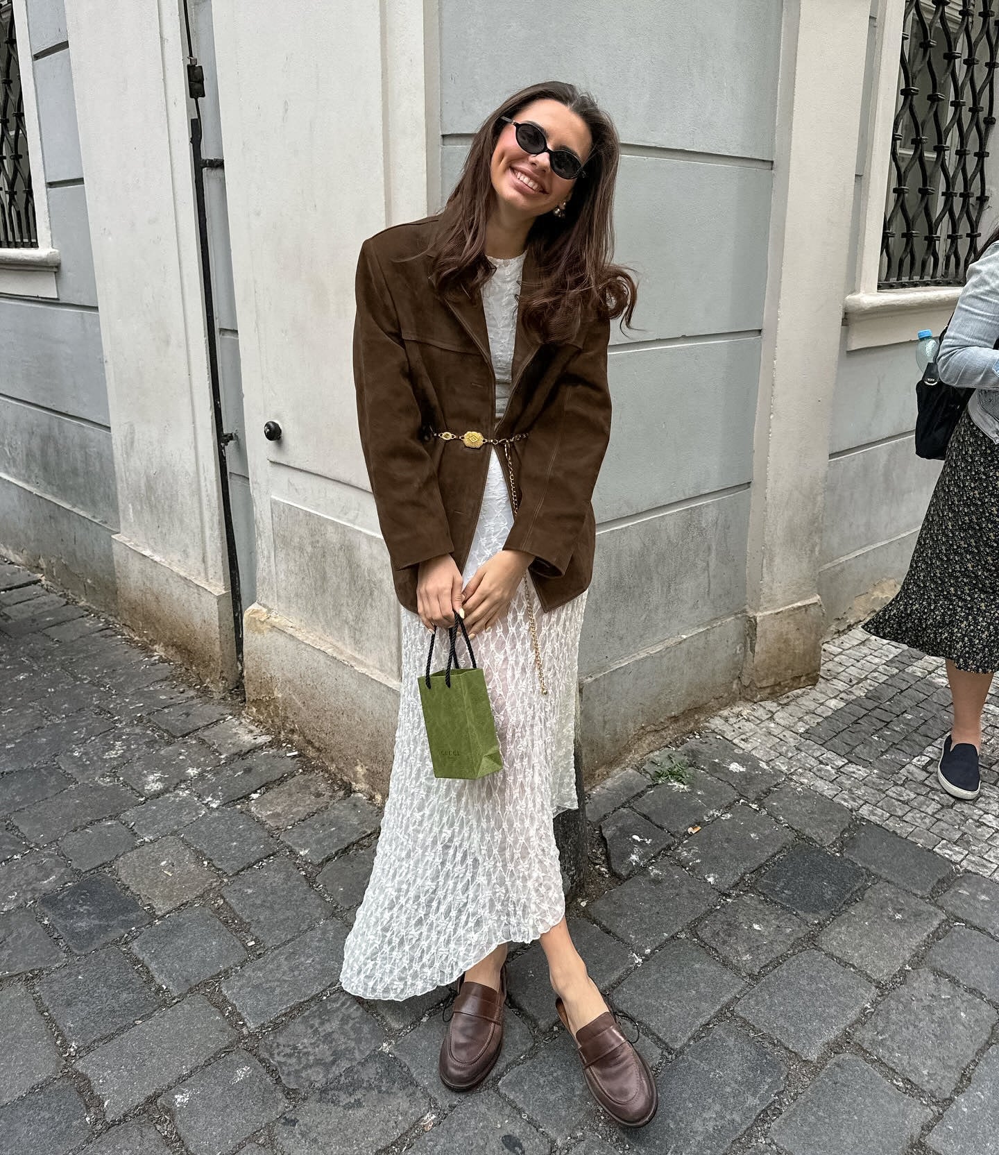 Tamra Blazer | Autumn Suede Tailored Blazer