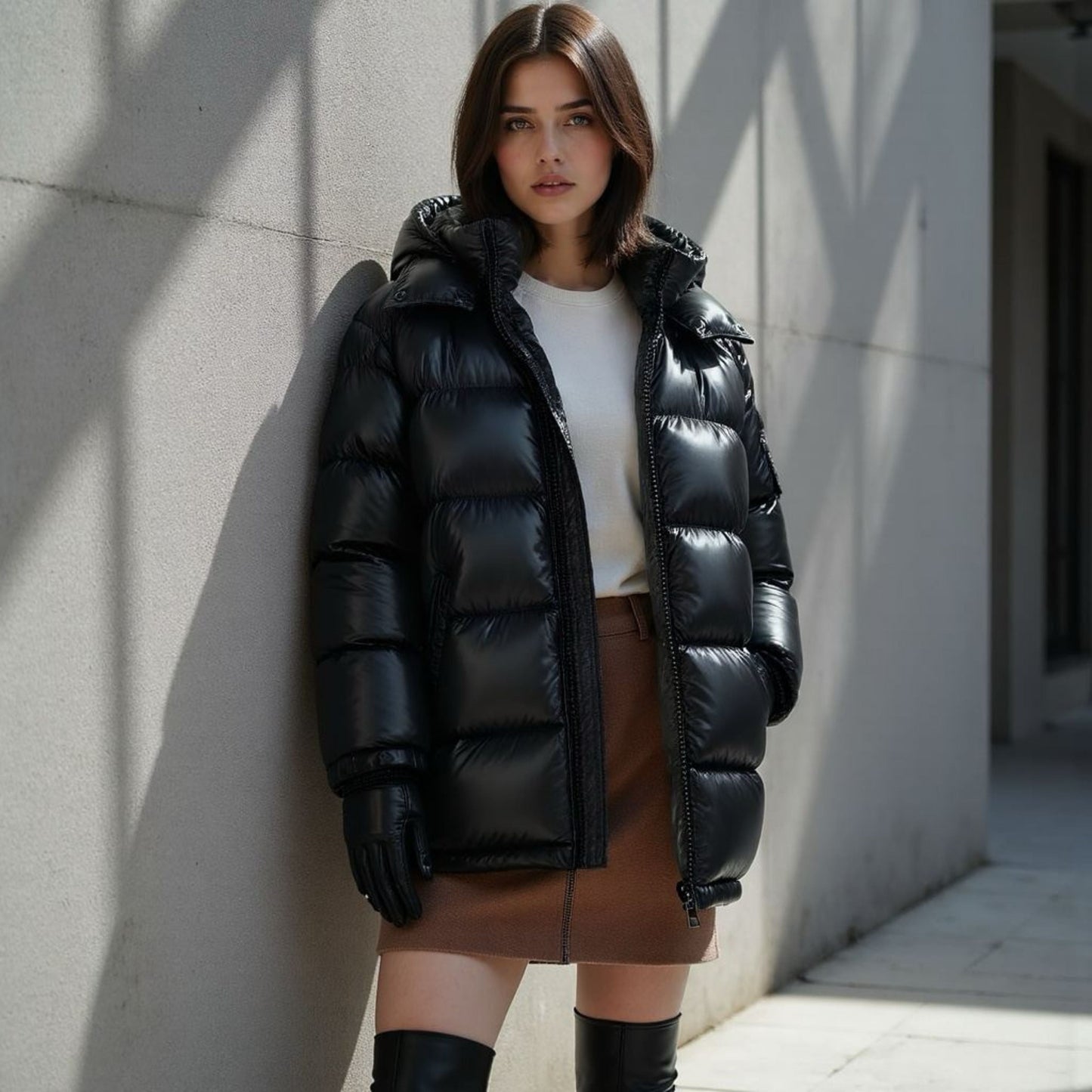 Xeny Jacket | Winter Hooded Puffer Jacket