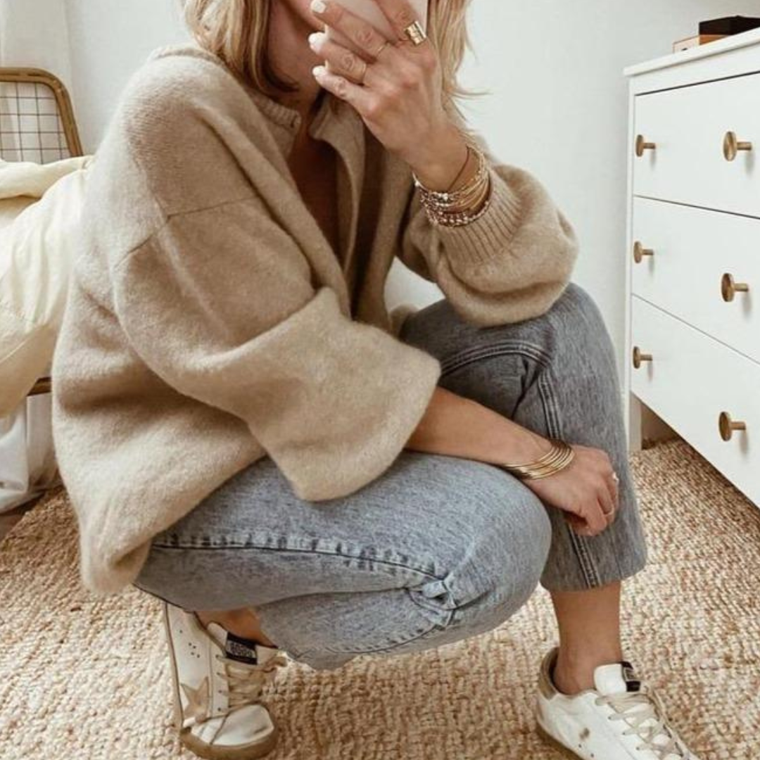 Venna Cardigan | Autumn Soft Button-Up Knit Cardigan