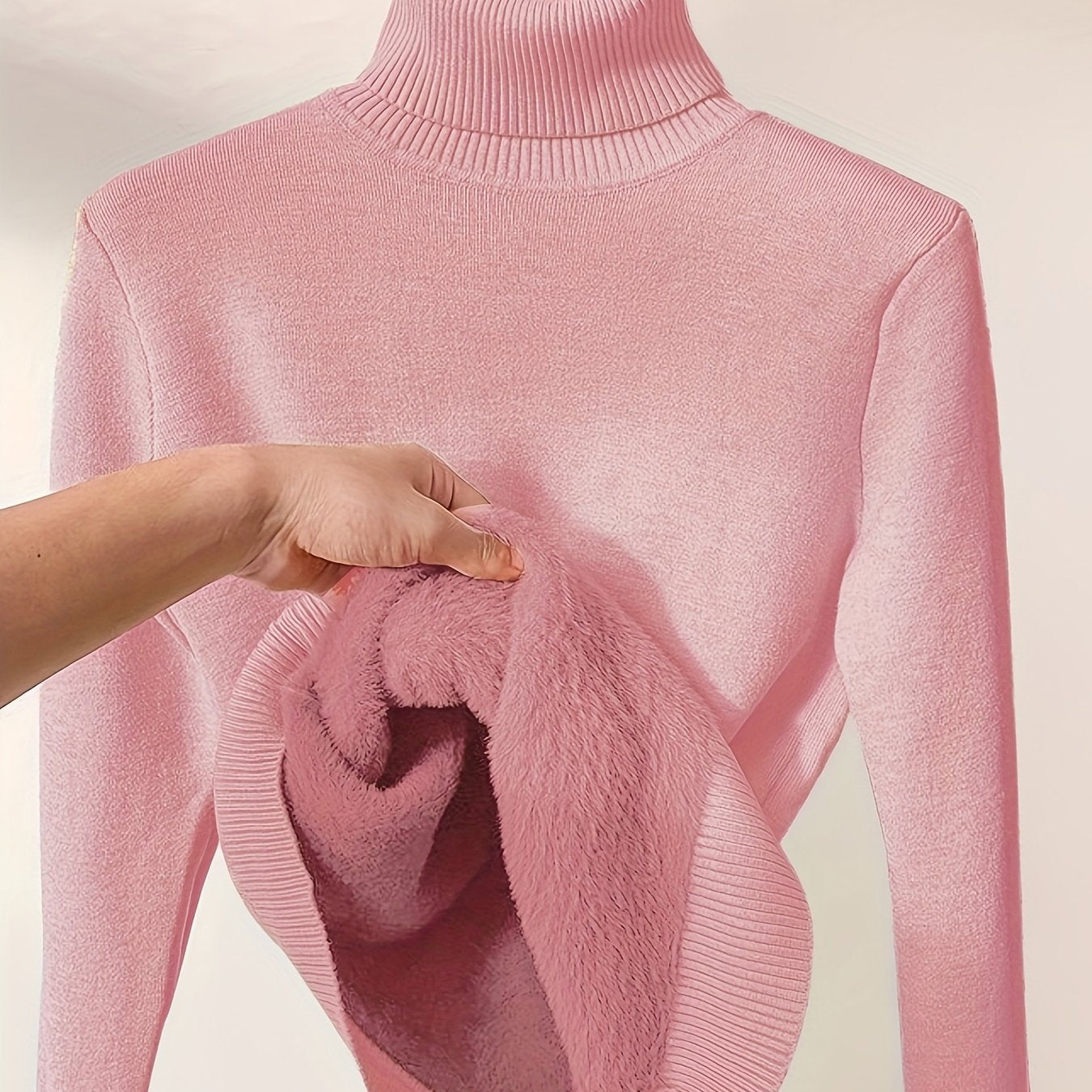 Xandrea Jumper | Women’s Winter Fleece-Lined Turtleneck Jumper