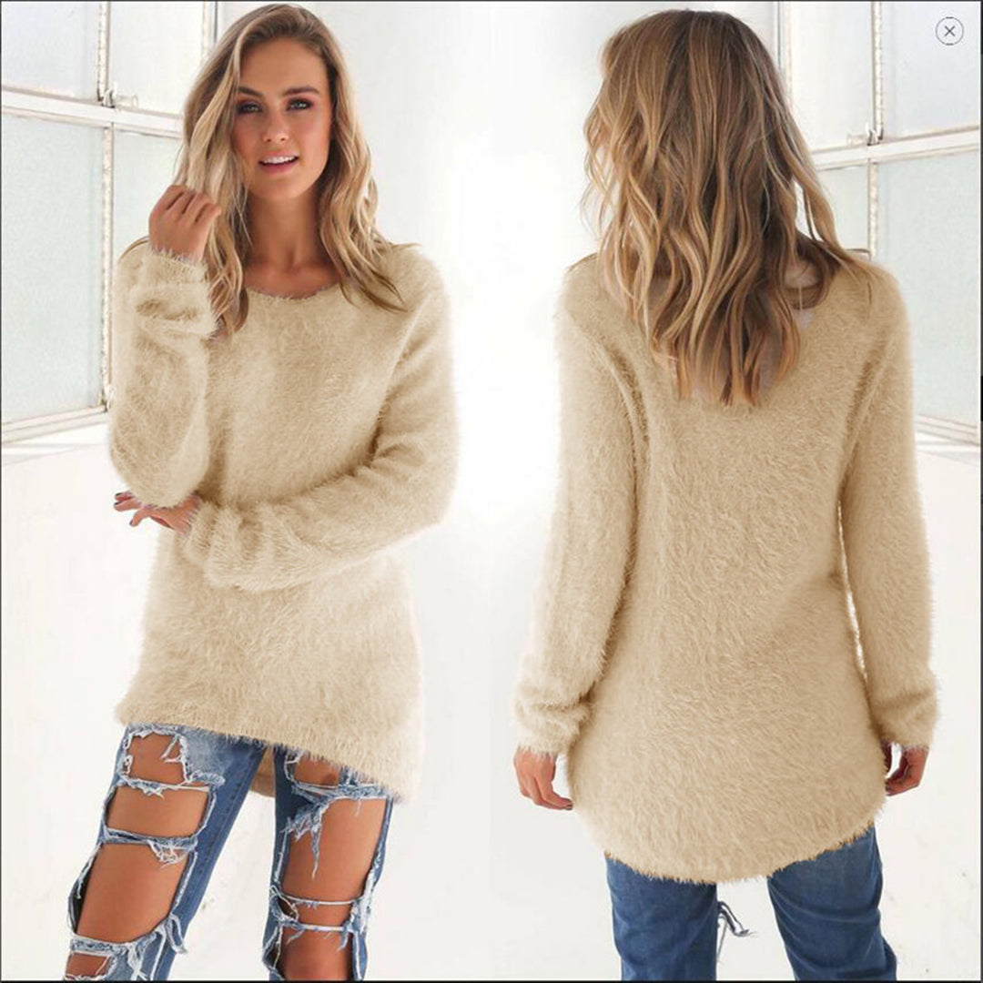 Irisa Jumper | Women’s Winter Soft Textured Long Jumper