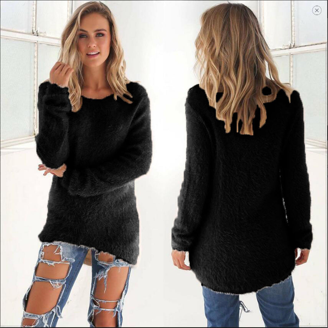 Irisa Jumper | Women’s Winter Soft Textured Long Jumper