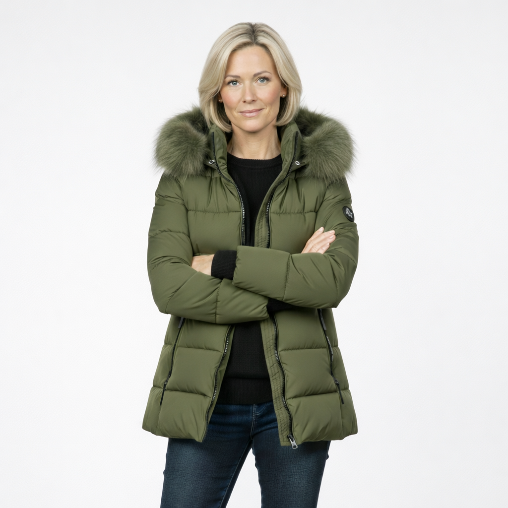 Giselle Jacket | Women’s Winter Hooded Puffer Jacket |