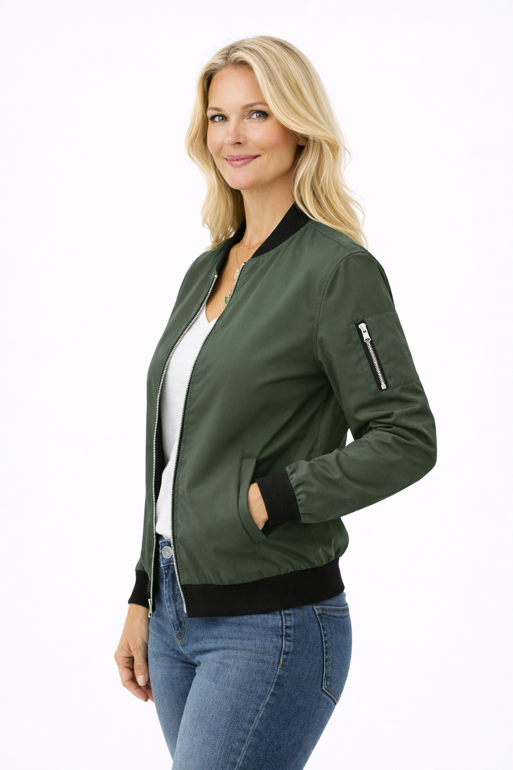 Rheanna Jacket | Women’s Winter Classic Bomber Jacket |
