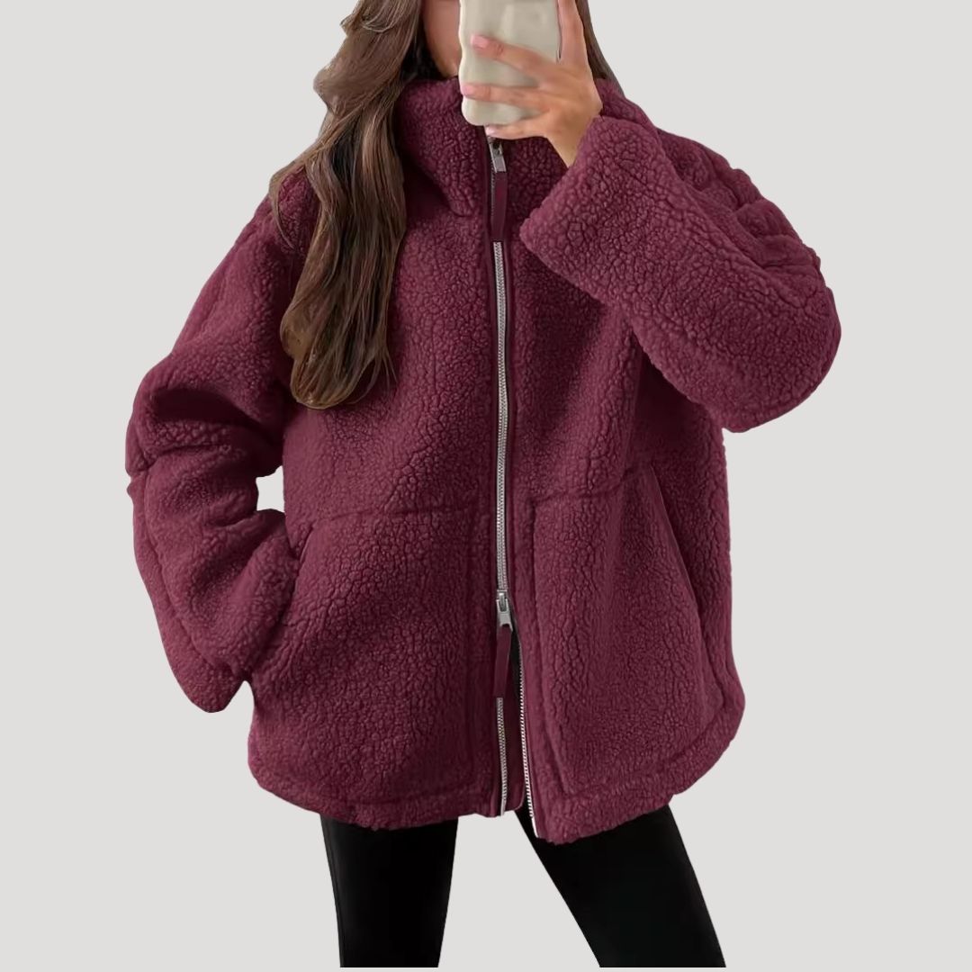 Gita Jacket | Women’s Winter Teddy Jacket