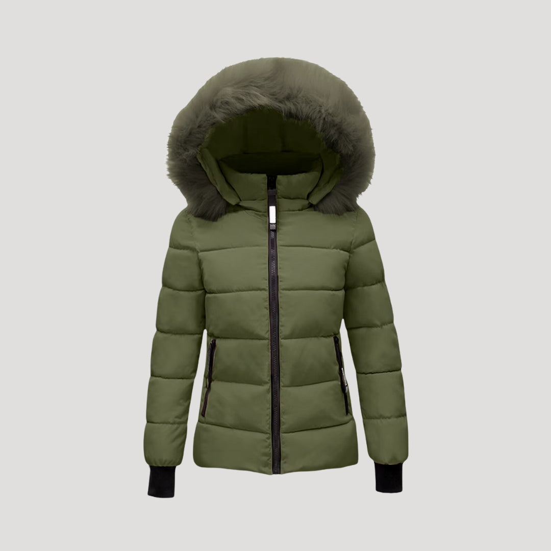 Giselle Jacket | Women’s Winter Hooded Puffer Jacket