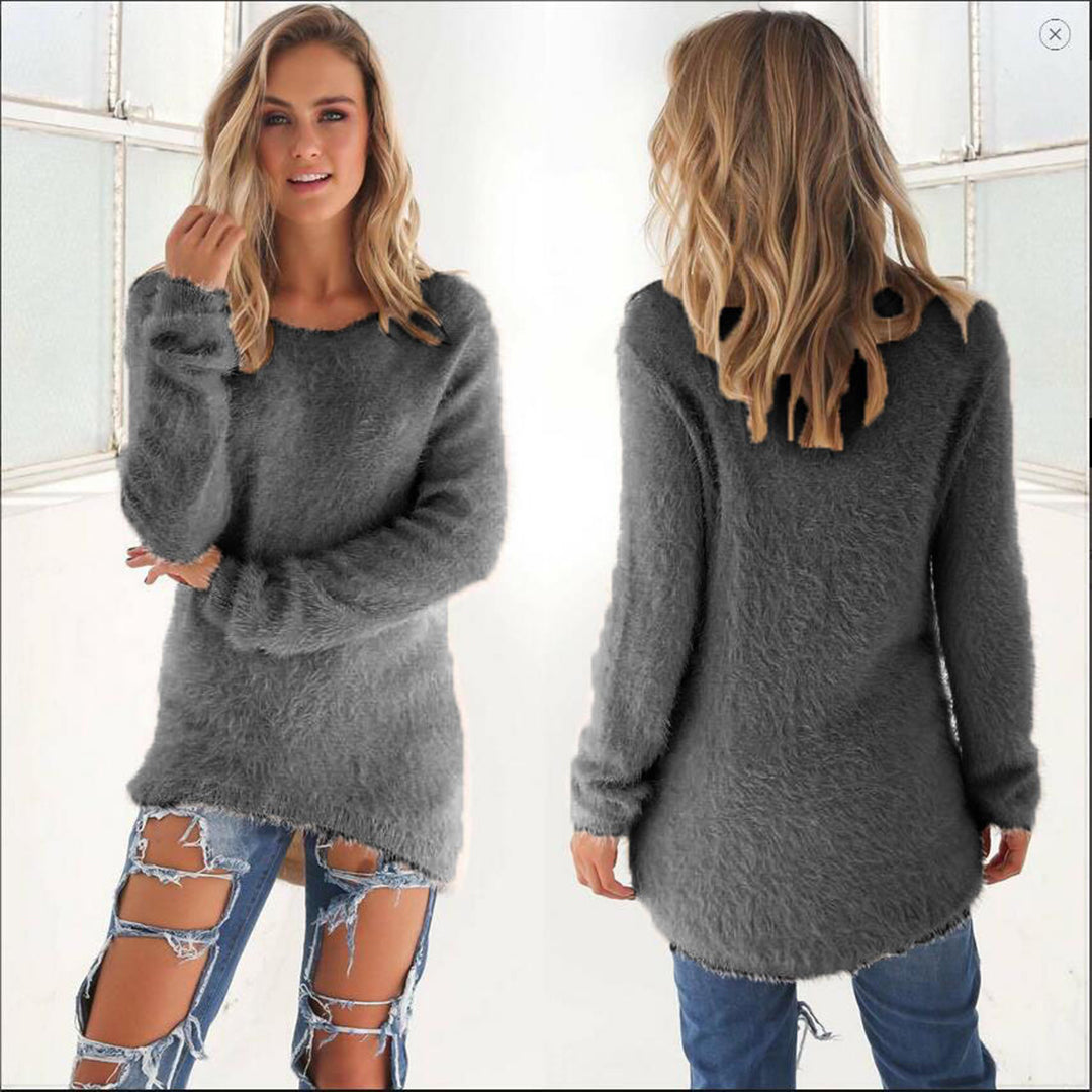 Irisa Jumper | Women’s Winter Soft Textured Long Jumper