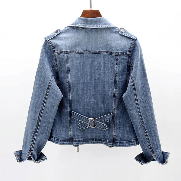 Wayra Jacket | Women’s Winter Denim Biker Jacket