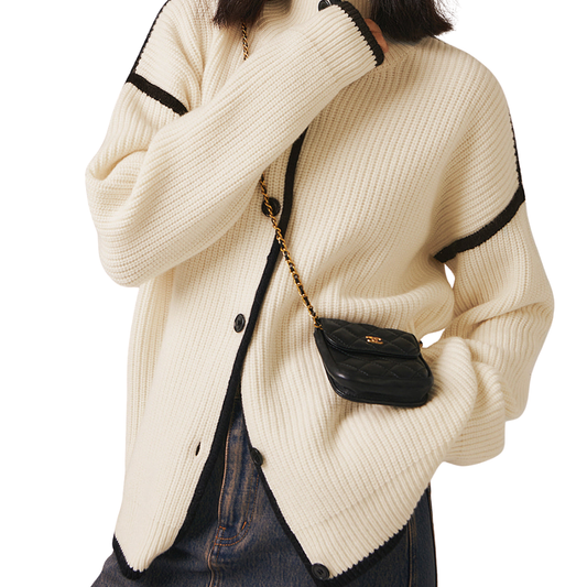 Agata Sweater | Warm Button-Up Sweater