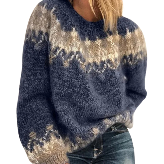 Earlene Jumper | Cozy Icelandic Knit Jumper
