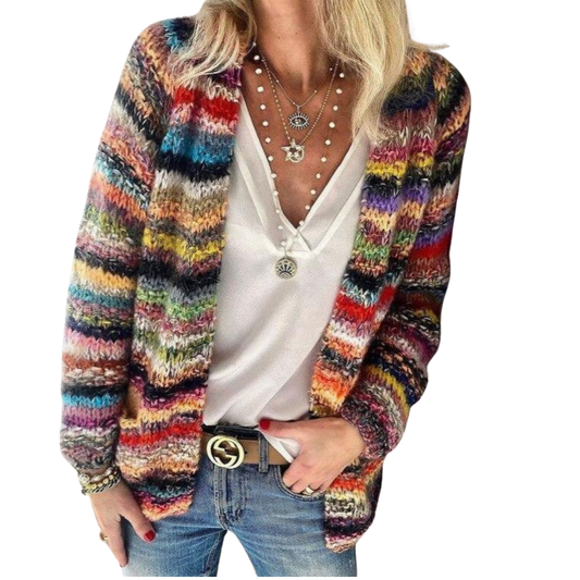 Bridie Cardigan | Jessika Stylish and Colorful Knit Cardigan