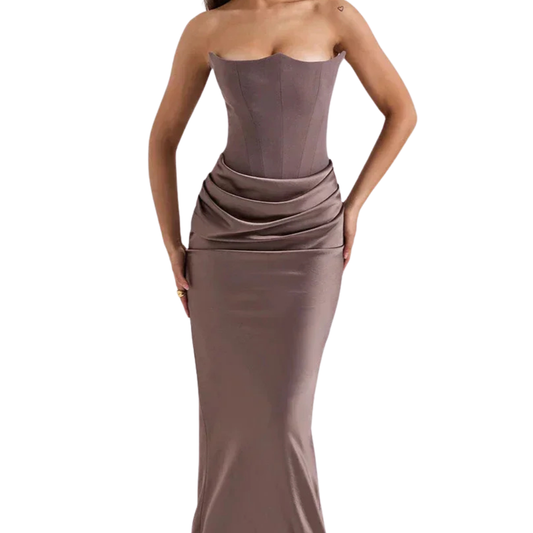 Karissa Dress | Women's Elegant Tube Maxi Dress